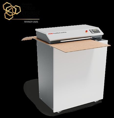Matelasseur de carton HSM ProfiPack : une solution durable pour produire son calage d’emballage